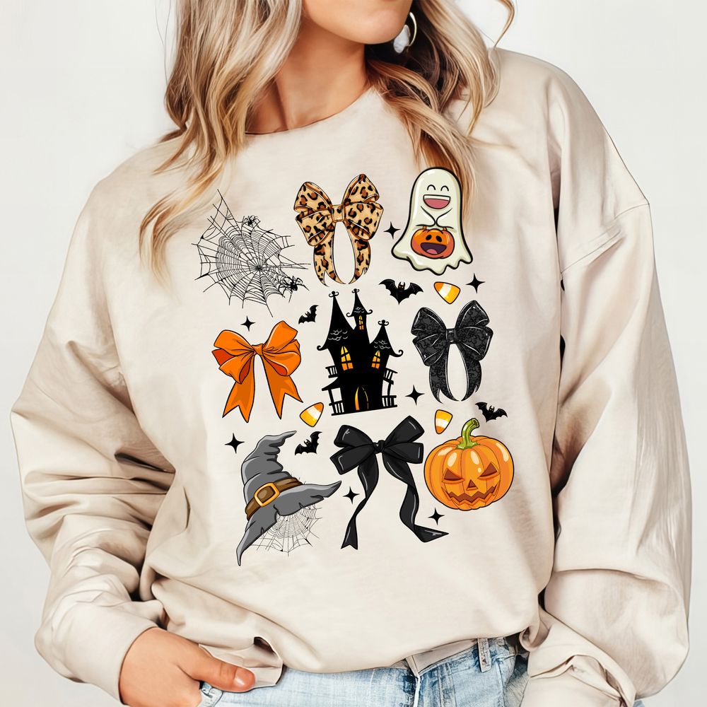 Coquette halloween png sublimation design download, halloween png, ghost png, happy halloween png, sublimate designs download | Zeerba - Demo