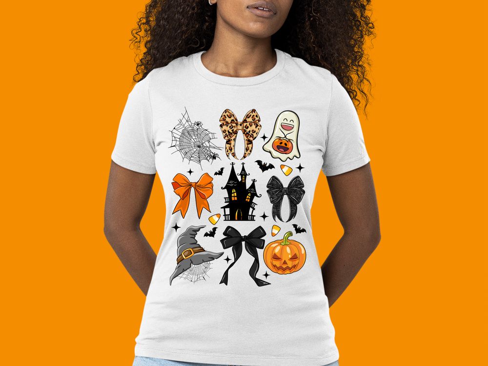 Coquette halloween png sublimation design download, halloween png, ghost png, happy halloween png, sublimate designs download | Zeerba - Demo