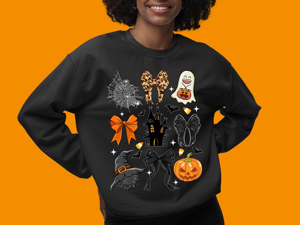 Coquette halloween png sublimation design download, halloween png, ghost png, happy halloween png, sublimate designs download | Zeerba - Demo