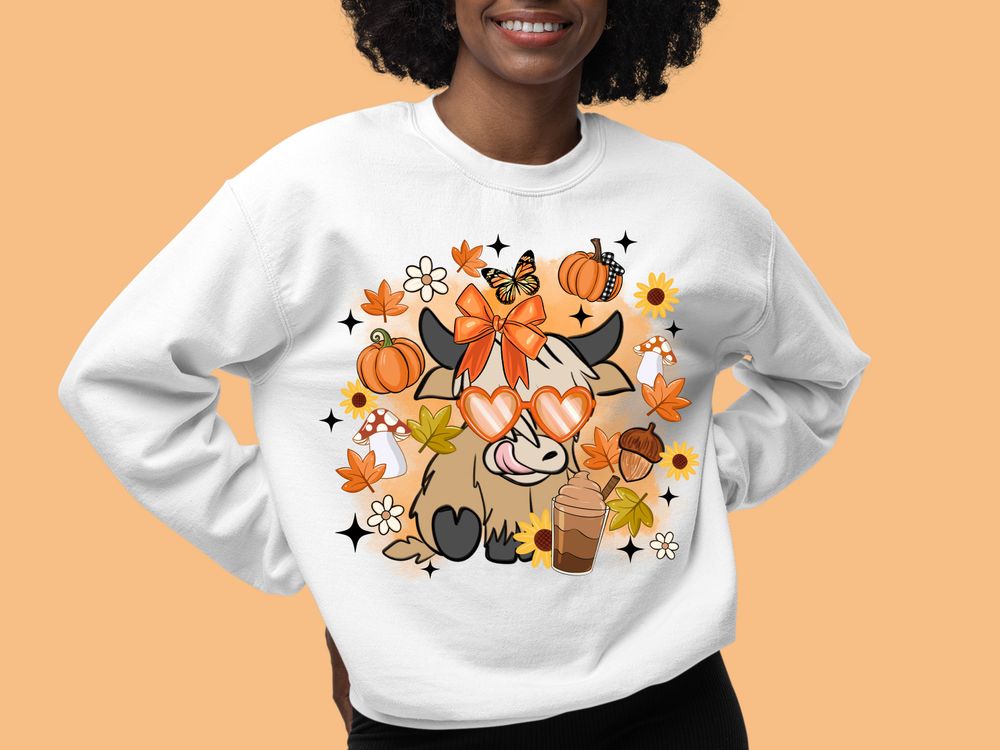 Fall Heifer png sublimation design download, Thanksgiving png, Fall png, Autumn png, Fall pumpkin png, Heifer cow png, designs download | Zeerba - Demo