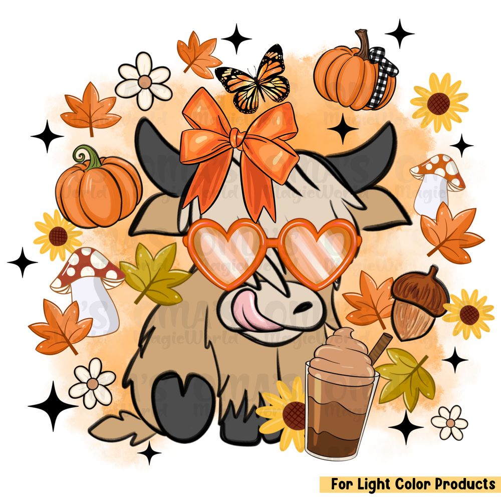 Fall Heifer png sublimation design download, Thanksgiving png, Fall png, Autumn png, Fall pumpkin png, Heifer cow png, designs download | Zeerba - Demo