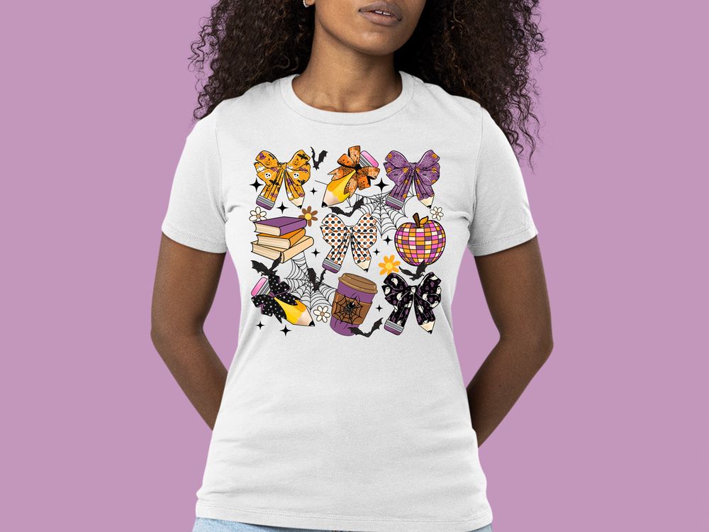 Teacher Halloween pencil png sublimation design download, halloween png, happy halloween png, sublimate designs download | Zeerba - Demo