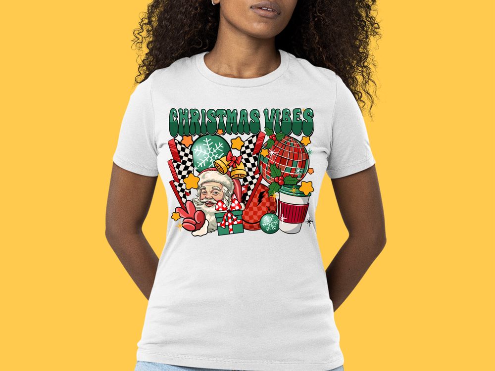 Retro Christmas vibes png sublimation design download, Merry Christmas png, Christmas png, Happy New Year png, sublimate designs download | Zeerba - Demo
