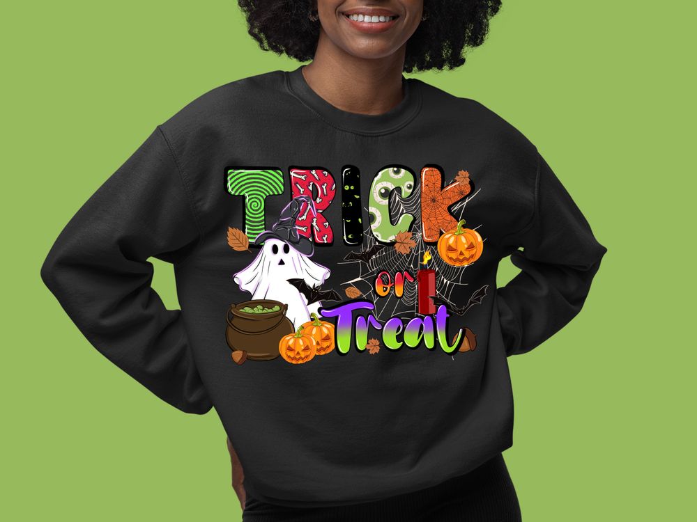 Trick or treat png sublimation design download, Happy Halloween png, spooky season png, Halloween png, sublimation design download | Zeerba - Demo