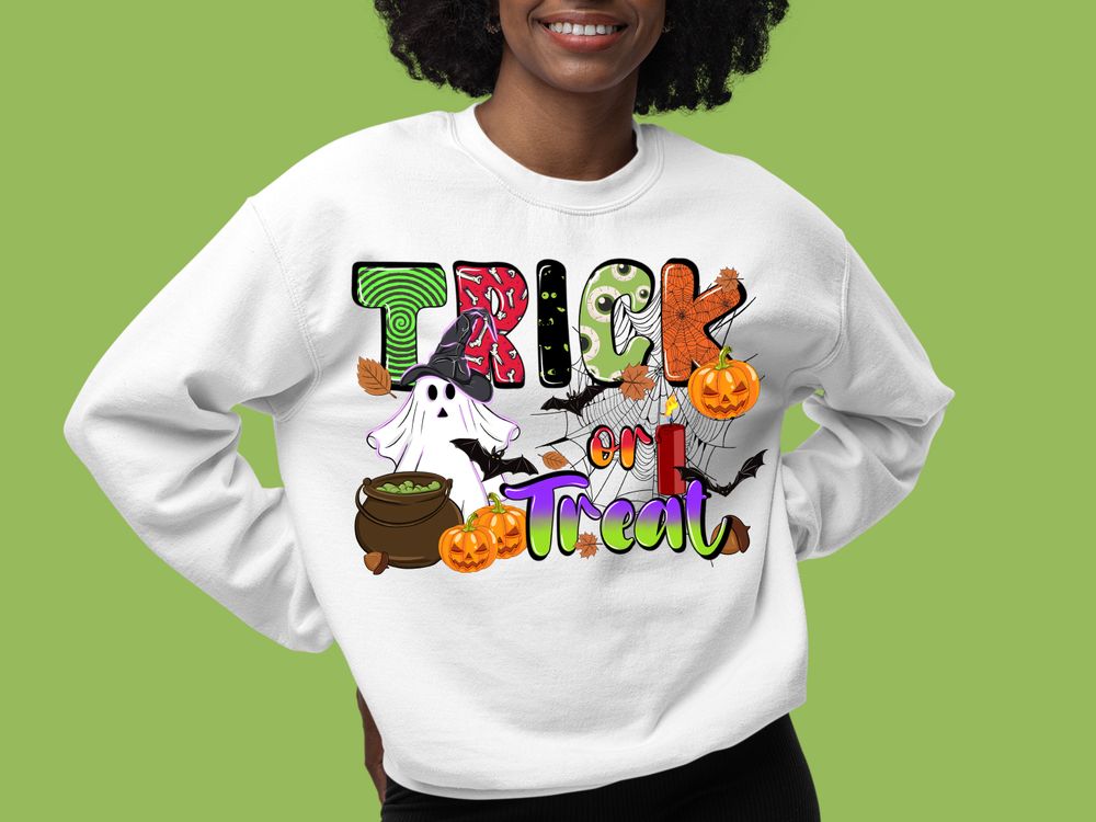 Trick or treat png sublimation design download, Happy Halloween png, spooky season png, Halloween png, sublimation design download | Zeerba - Demo