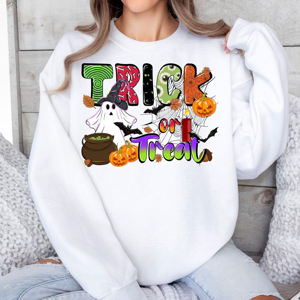 Trick or treat png sublimation design download, Happy Halloween png, spooky season png, Halloween png, sublimation design download | Zeerba - Demo