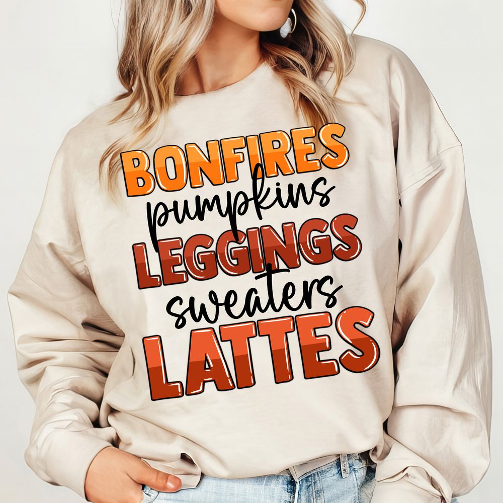 Bonfires pumpkins leggins sweaters lattes png sublimation design download,hello fall png, fall png, sublimate designs download | Zeerba - Demo