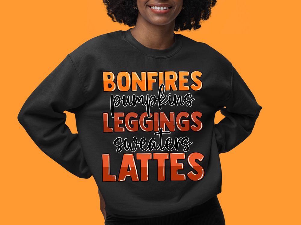 Bonfires pumpkins leggins sweaters lattes png sublimation design download,hello fall png, fall png, sublimate designs download | Zeerba - Demo
