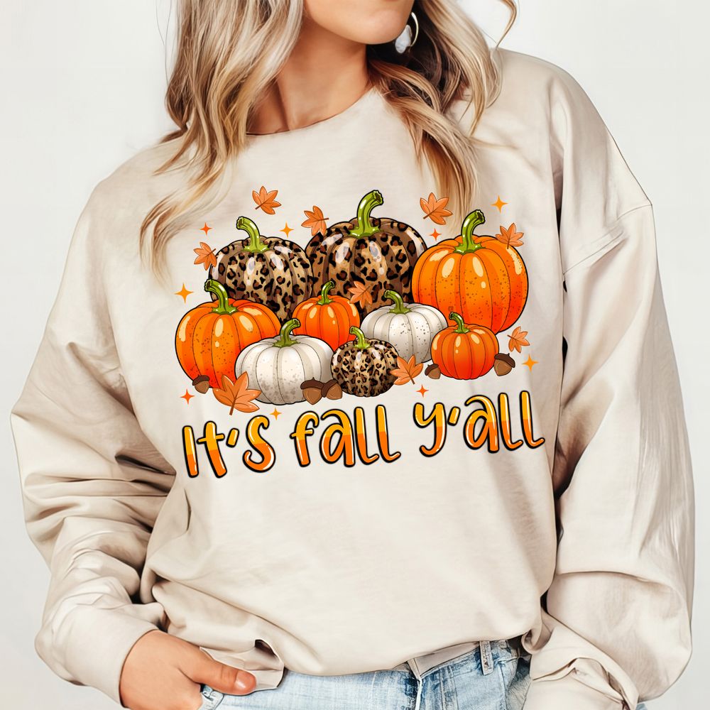 It's fall y'all png sublimation design download, hello fall png, fall png, fall pumpkin png, sublimate designs download | Zeerba - Demo