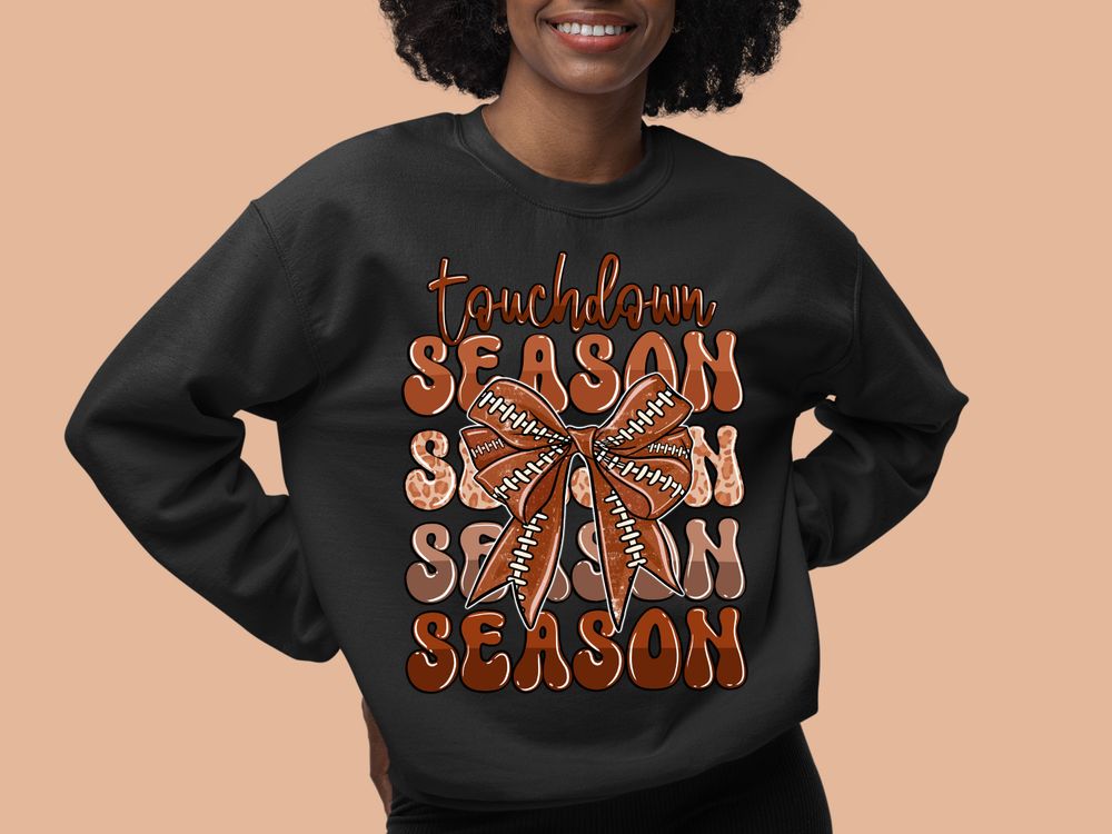 Touchdown season coquette bow png sublimation design download, American Football png, Football png, sport png, game day png,designs download | Zeerba - Demo