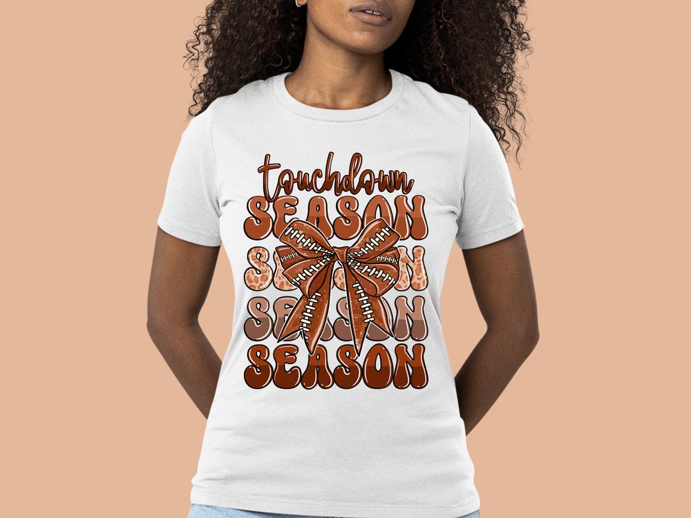 Touchdown season coquette bow png sublimation design download, American Football png, Football png, sport png, game day png,designs download | Zeerba - Demo