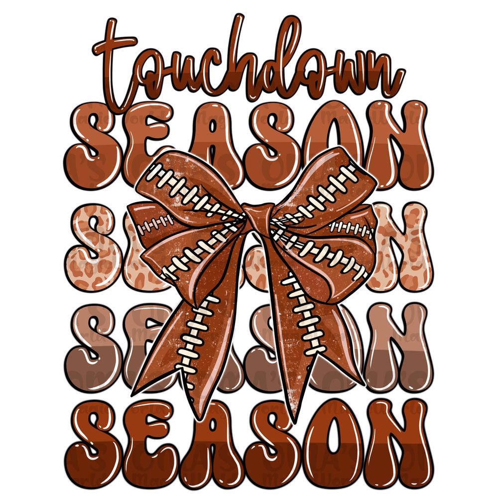 Touchdown season coquette bow png sublimation design download, American Football png, Football png, sport png, game day png,designs download | Zeerba - Demo
