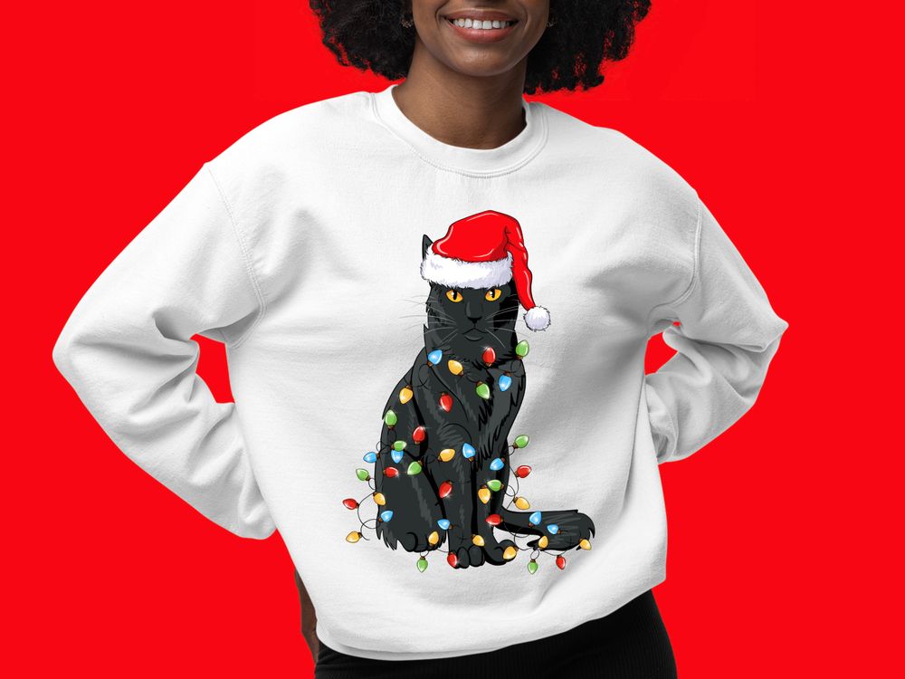 Christmas cat png sublimation design download, Merry Christmas png, Christmas png, Happy New Year png, sublimate designs download | Zeerba - Demo