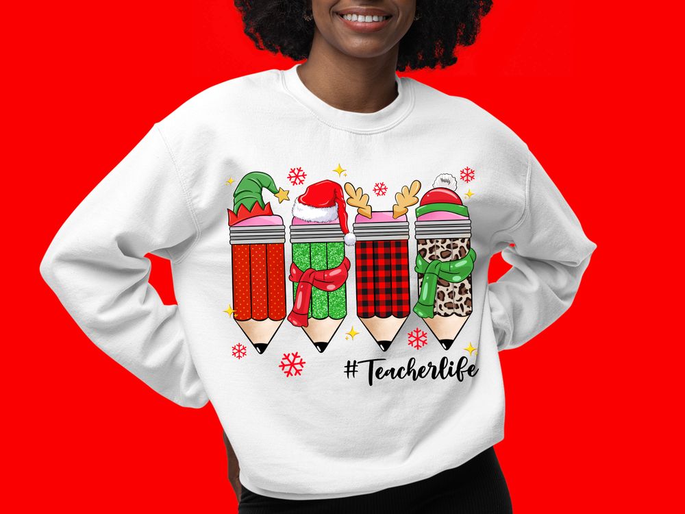 Christmas Teacher life png sublimation design download, Teacher's Day png, Merry Christmas png, sublimate designs download | Zeerba - Demo
