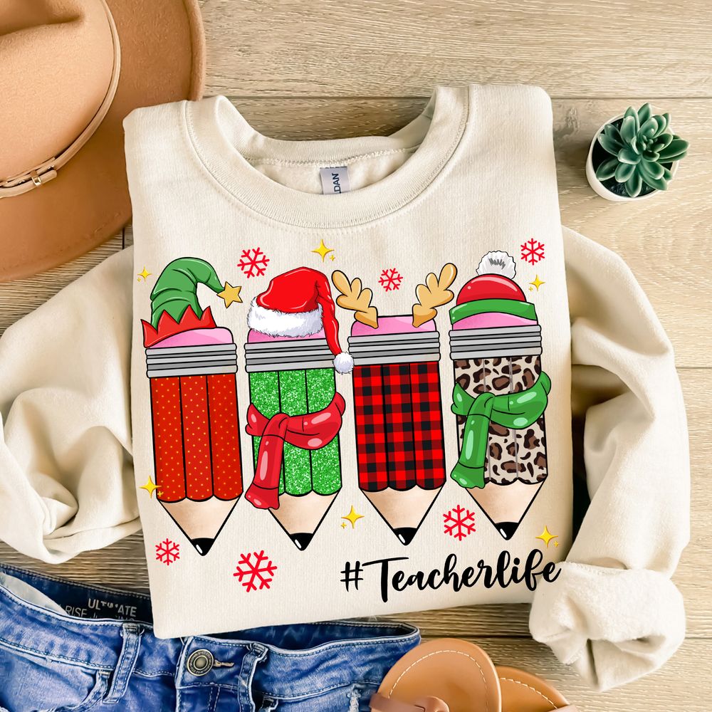 Christmas Teacher life png sublimation design download, Teacher's Day png, Merry Christmas png, sublimate designs download | Zeerba - Demo
