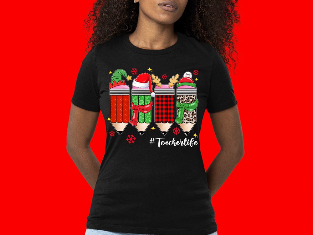 Christmas Teacher life png sublimation design download, Teacher's Day png, Merry Christmas png, sublimate designs download | Zeerba - Demo