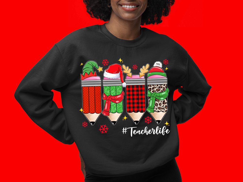 Christmas Teacher life png sublimation design download, Teacher's Day png, Merry Christmas png, sublimate designs download | Zeerba - Demo