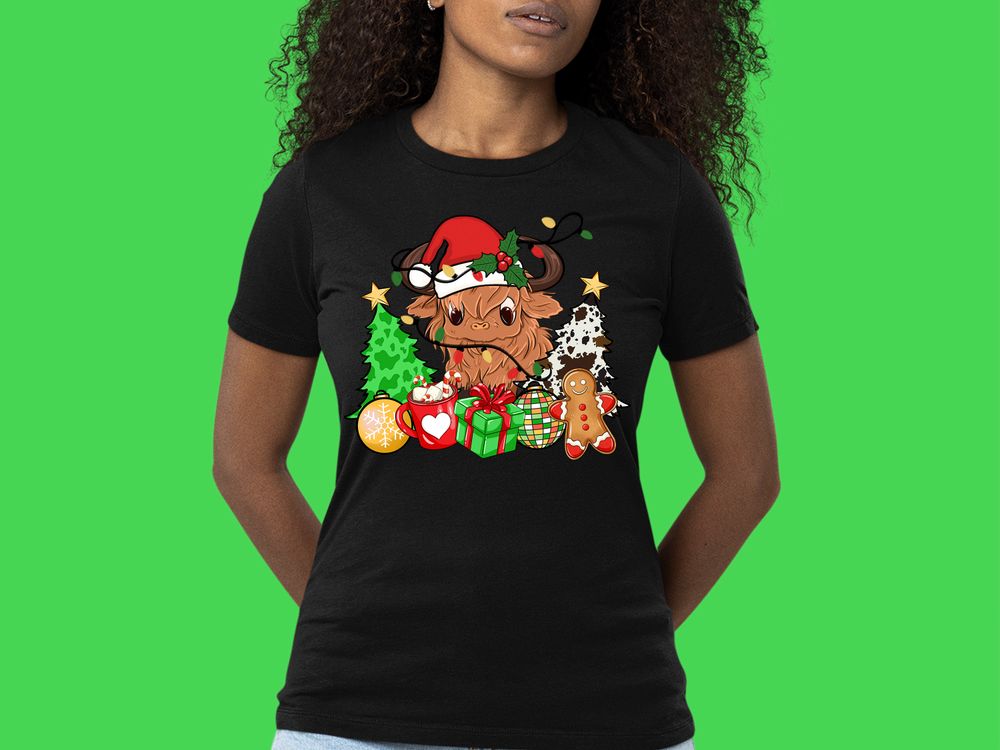 Heifer Cow Christmas png sublimation design download, Christmas png, Heifer Cow png, Merry Christmas png, sublimate designs download | Zeerba - Demo
