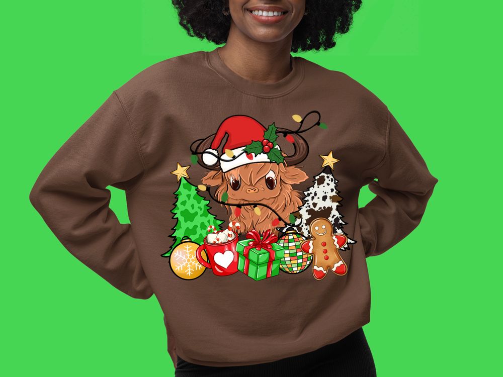 Heifer Cow Christmas png sublimation design download, Christmas png, Heifer Cow png, Merry Christmas png, sublimate designs download | Zeerba - Demo