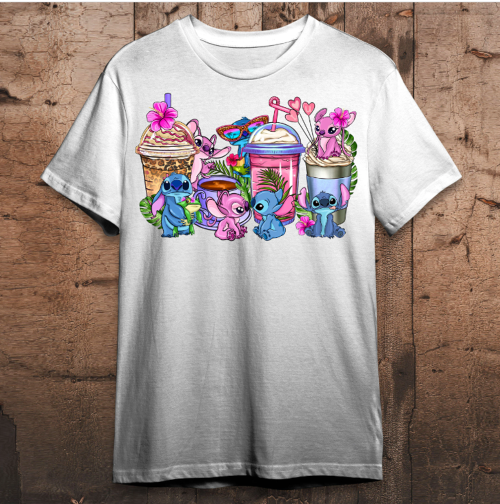 Stitch with Lilo coffee cups png sublimation design download, hand drawn Stitch png, cute Stitch png, sublimate designs download | Zeerba - Demo