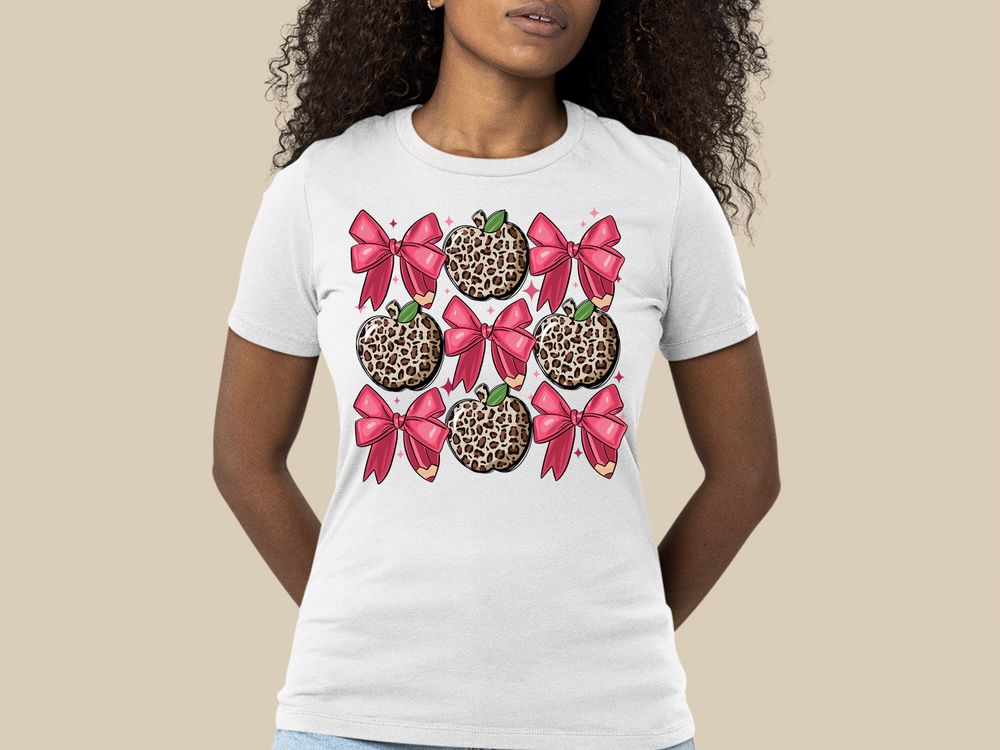 Coquette Teacher pink ribbon png sublimation design download, Teacher's Day png, Teacher life png, back to school png, designs download | Zeerba - Demo
