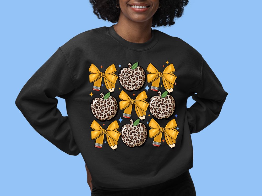 Coquette Teacher yellow ribbon png sublimation design download, Teacher's Day png, Teacher life png, back to school png, designs download | Zeerba - Demo