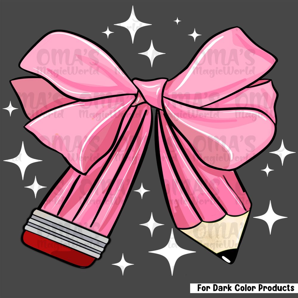 Coquette Pencil png sublimation design download, back to school png, Teacher's Day png, Teacher life png, designs download | Zeerba - Demo