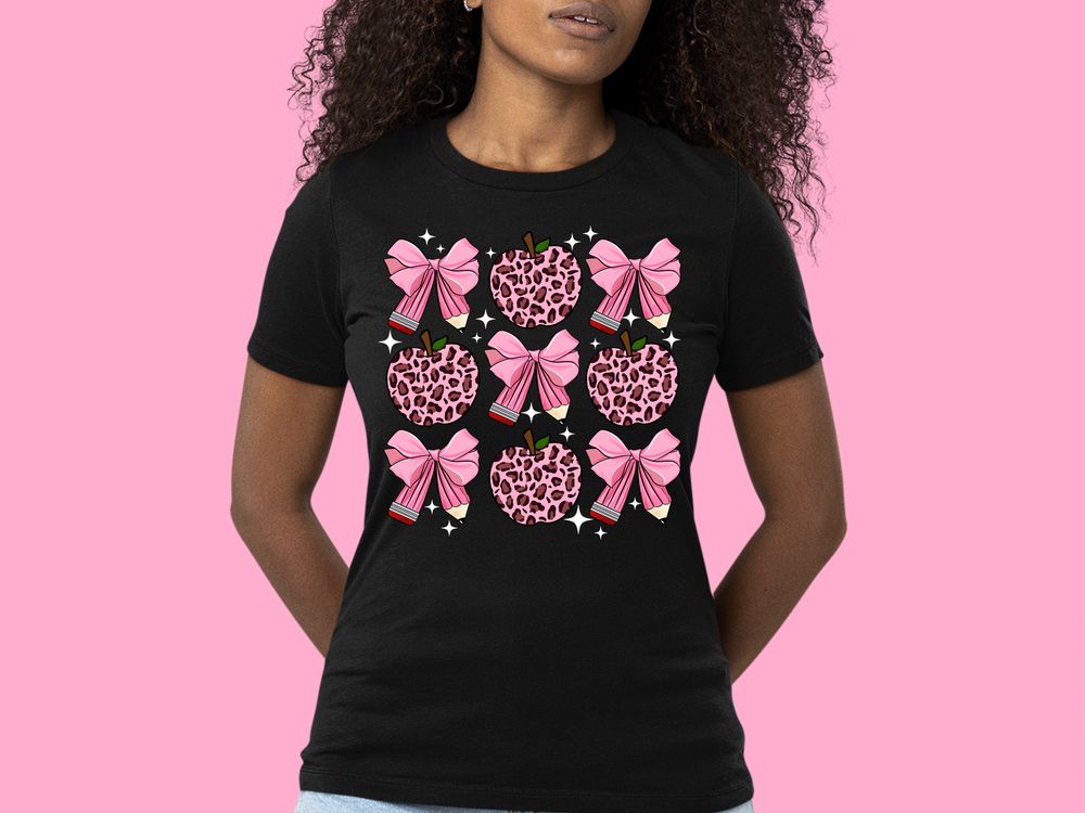 Coquette Bow Teacher png sublimation design download, back to school png, Teacher's Day png, Teacher life png, sublimate designs download | Zeerba - Demo