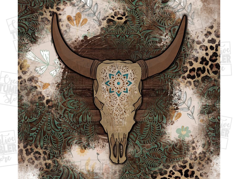 love  Floral western bull skull 20oz skinny tumbler png western tumbler png,western bull skull png,western patterns png,sublimate designs do | Zeerba - Demo