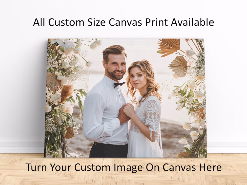 Photo canvas, Canvas prints custom size, custom canvas for your photos, canvas print from photos, personalized gifts | Zeerba - Demo
