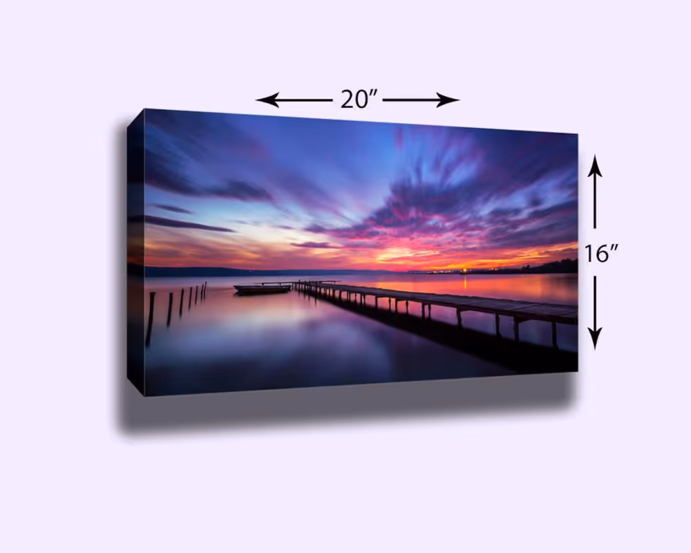 Photo canvas, Canvas prints custom size, custom canvas for your photos, canvas print from photos, personalized gifts | Zeerba - Demo