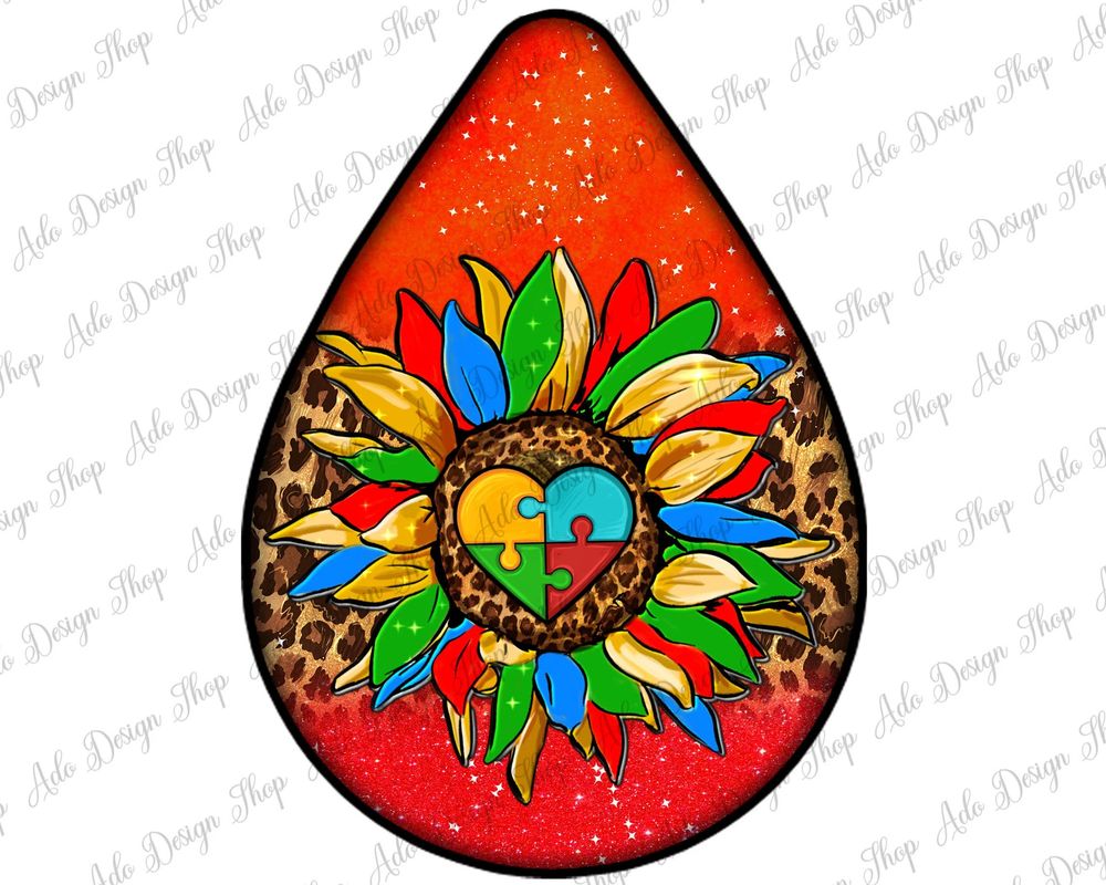 Autism gnomes teardrop earrings png sublimation design bundle, Autism Awareness png,western teardrop earrings png,sublimate designs download | Zeerba - Demo
