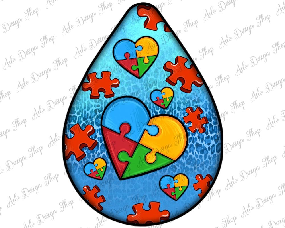 Autism gnomes teardrop earrings png sublimation design bundle, Autism Awareness png,western teardrop earrings png,sublimate designs download | Zeerba - Demo