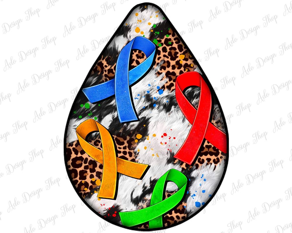 Autism teardrop earrings png sublimation design bundle, Autism Awareness png, western teardrop earrings png, sublimate designs download | Zeerba - Demo