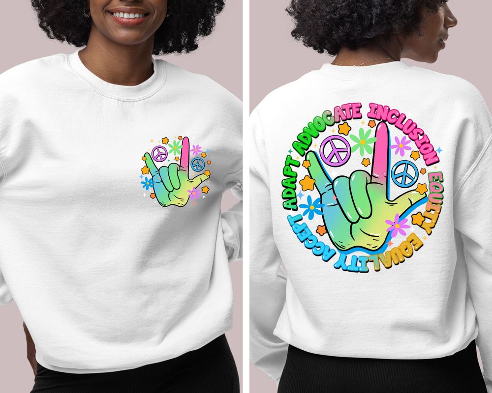 Adapt advocate inclusion equity equality accept png sublimation design download, Pride png, love is love png, LGBTQ+ png, designs download | Zeerba - Demo
