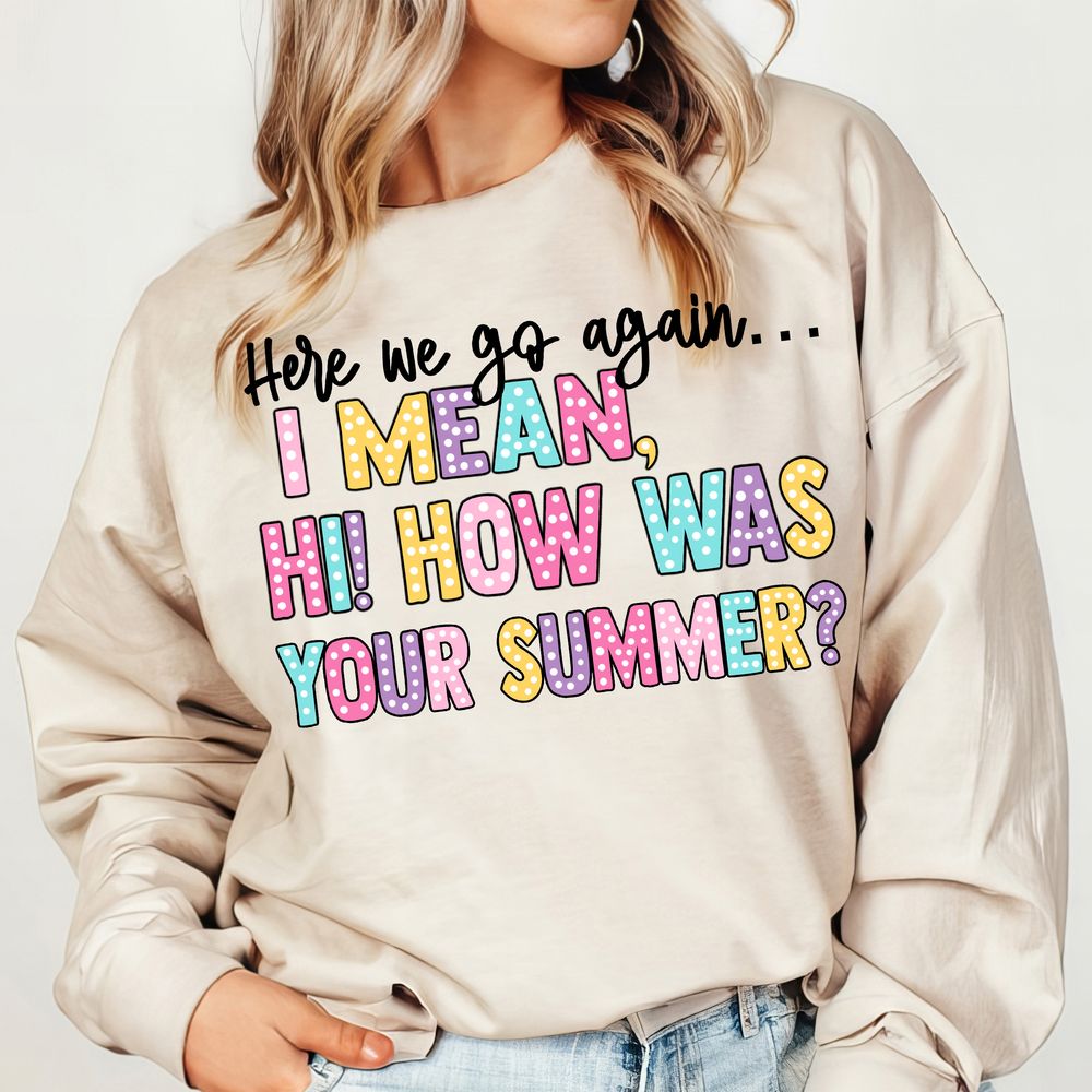 I mean hi how was your summer png sublimation design download, hello summer png, summer time png, sublimate designs download | Zeerba - Demo