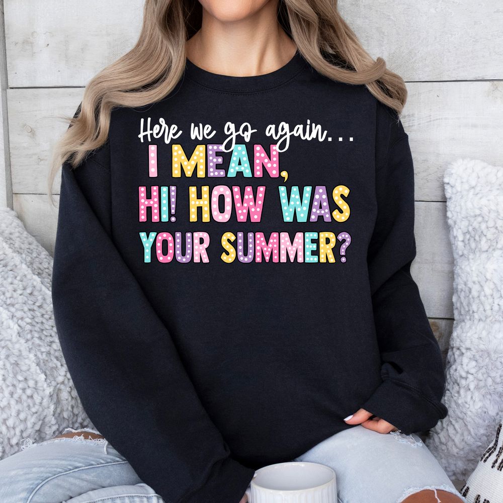 I mean hi how was your summer png sublimation design download, hello summer png, summer time png, sublimate designs download | Zeerba - Demo
